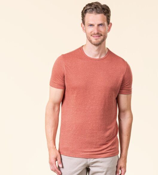 Living Crafts Leinen T-Shirt - ANDY