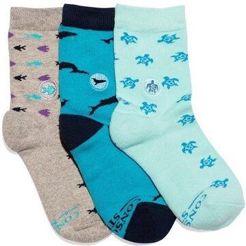 Conscious Step Socken Box für Kinder, die Ozeane schützen