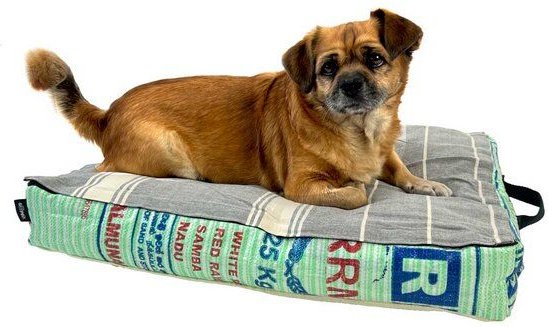 Thumbnail - GOOPSI Hundebett mit BIO-Dinkelfüllung, Hundekissen - versch. Farben