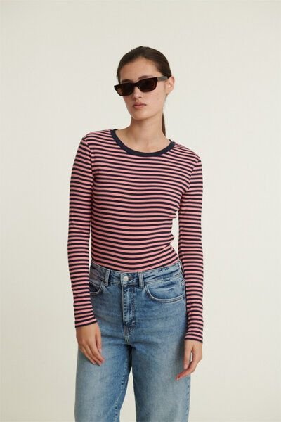 Basic Apparel LUDMILLA Langarmshirt aus Bio-Baumwolle