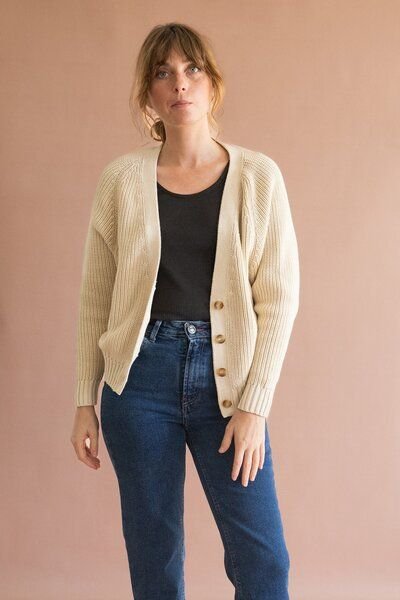 TIRALAHILACHA Gueda Momfit Denim Trousers vintage blue