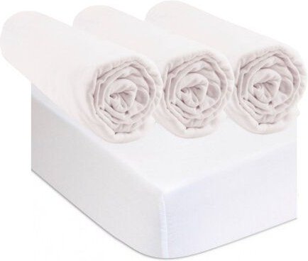 Easy Dort Set 3 Kinder-Spannbettlaken + 2 Matratzenschoner Aus Bio-Baumwolle