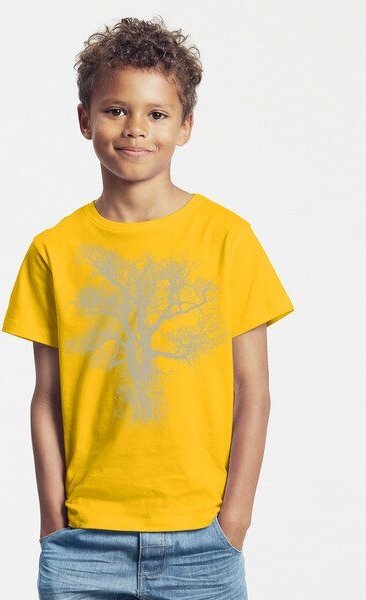 Peaces.bio - handbedruckte Biomode Bio-Kinder T-Shirt Chestnut