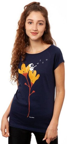 FellHerz Damen T-Shirt Gitarrenmädchen Bio Fair
