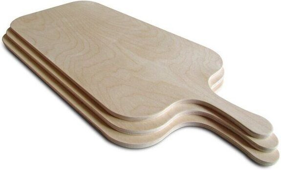 Thumbnail - Die Schreiner Christoph Siegel Flammkuchenbrett - formschön & praktisch - Größe XL 3er Set