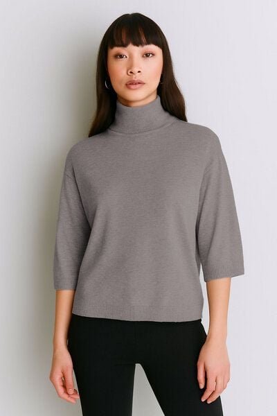 Movesgood Rollkragen Longsleeve Modell: Tio