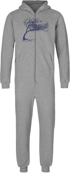 Peaces.bio - handbedruckte Biomode Jumpsuit Windy Tree Herren