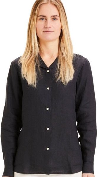 KnowledgeCotton Apparel Sage Classic Reg Linen Shirt