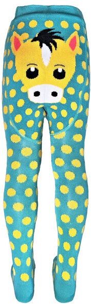 BLS Organic Kinderstrumpfhose im Giraffen-Design