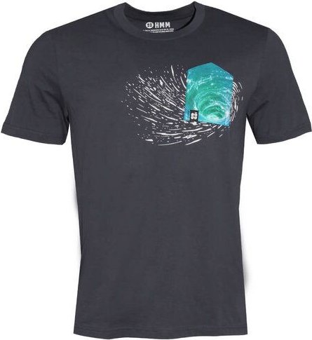 FÄDD Herren T-Shirt Rundhals aus Bio-Baumwolle "Strudl BT" Grau