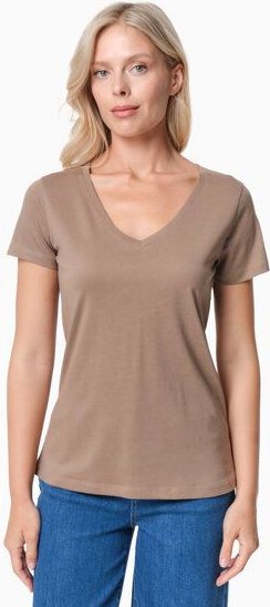 ORGANICATION TAMARRA | T-Shirt aus TENCEL Modal und Bio-Baumwolle mit V-Ausschnitt