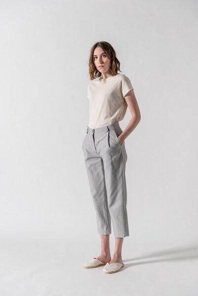 Thumbnail - Grenz/gang Culottes MADELEINE DENIM 2.0 aus Biobaumwolle (kbA)