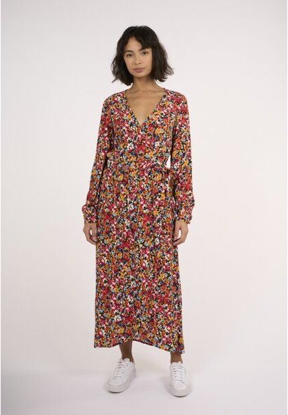 KnowledgeCotton Apparel Wickelkleid FLOWER aus Lenzing EcoVero