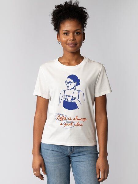 watapparel T-Shirt Frauen Coffee is a good idea
