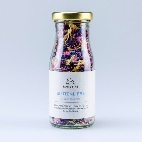 Tante Fine Bio BLÜTENLIEBE * essbare Blüten * Streudeko fürs Essen