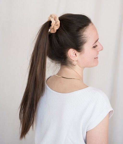 obumi SCRUNCHIE SAMT - BIO BAUMWOLLE