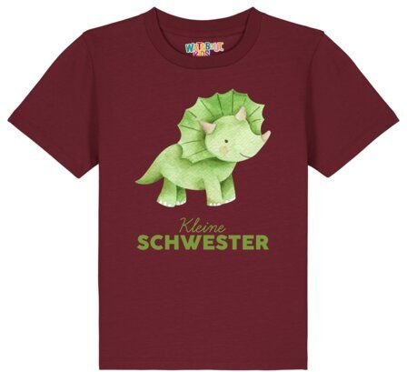 watabout.kids T-Shirt Kinder Dinosaurier 01 Kleine Schwester