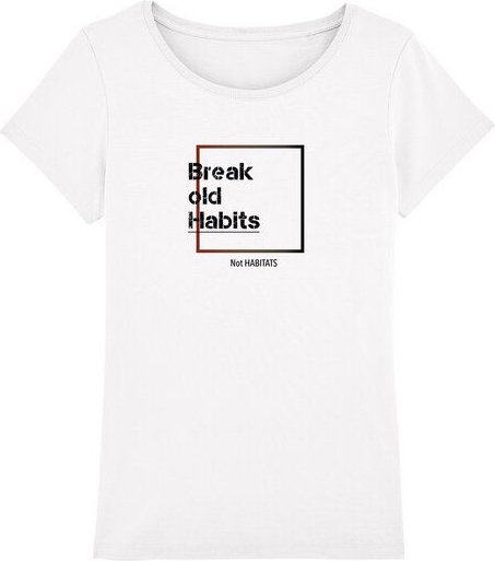 Human Family Bio Damen Sommer T-Shirt "Faith - Old Habits"