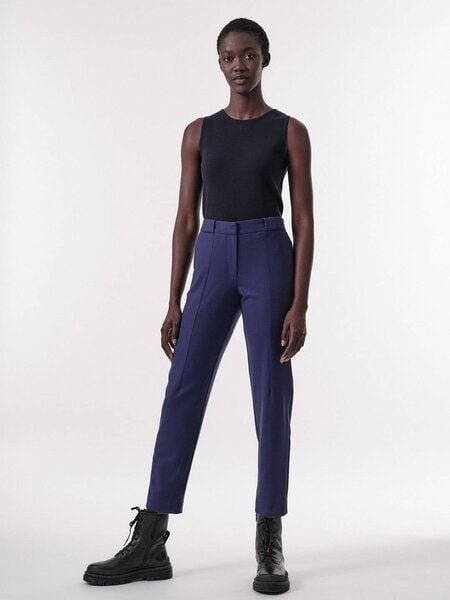 LANIUS Bleistifthose aus Bio-Schurwolle