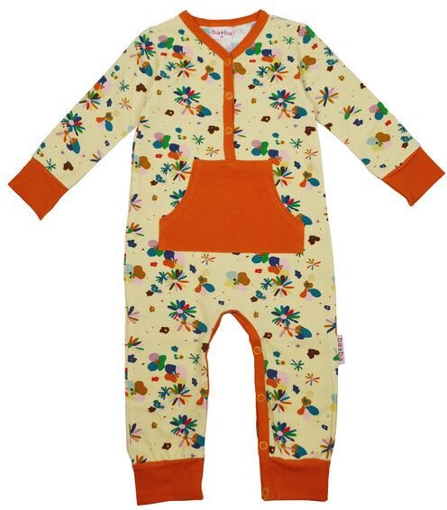 Baba Kidswear Strampler mit Blumenmotiv