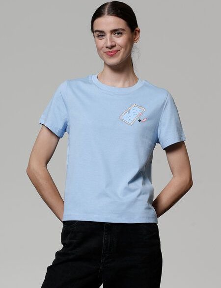 watapparel T-Shirt Frauen Swimmingpool chilling