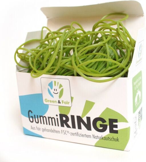 Green&Fair Gummiringe, lose