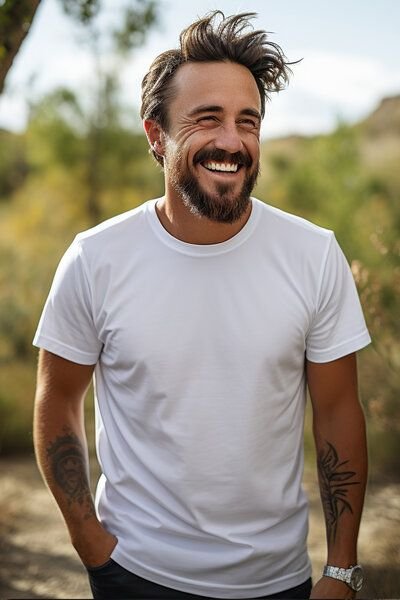 Kultgut Hochwertiges Shirt - Biofair 100% Biobaumwolle / For all day