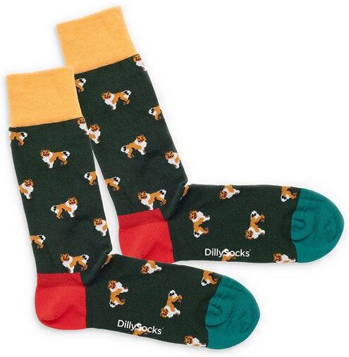 DillySocks Socken Who Let The Dogs Out aus Biobaumwoll-Mix