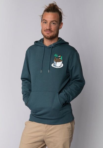 watapparel Hoodie Unisex Coffee waves