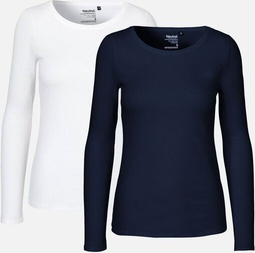 Neutral® Doppelpack Long Sleeve Shirt - Bio-Baumwolle