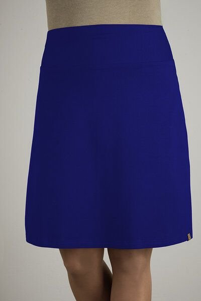 La Gitana Damen Rock A- Linie, „June“ mit elastischem Bündchen aus zertifiziertem Bio Baumwolljersey – fair & nachhaltig...