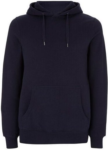 Earth Positive Unisex Pullover Hoody Kängurutasche Bio Baumwolle