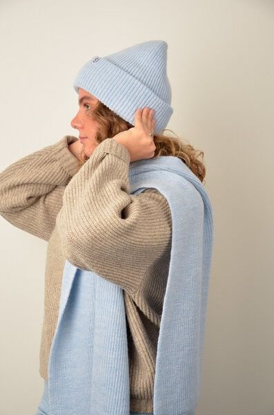 Grote Strick Strickmütze SCHIEFER TURM GOTS-zertifiziert