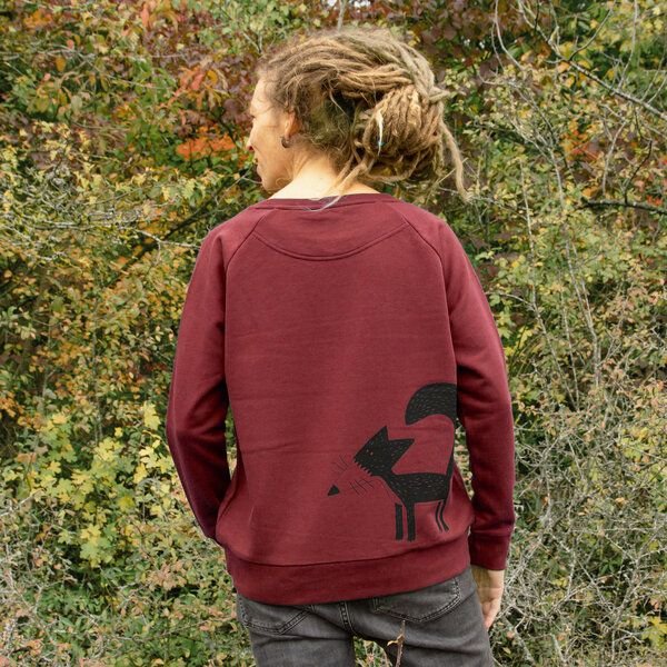 Cmig Damen Pullover Fuchs