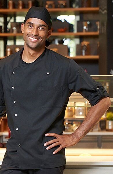 Herren Kochjacke CG Workwear Men´s Chef Jacket Turin GreeNature