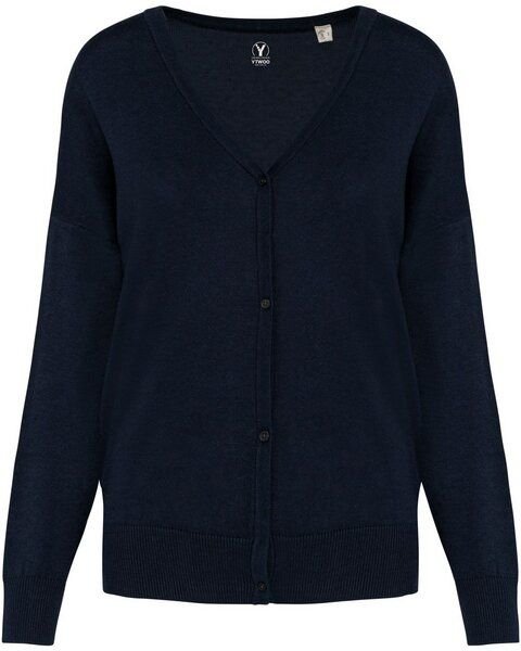 Thumbnail - YTWOO Damen-Strickjacke aus Bio-Baumwolle und Lyocell TENCEL