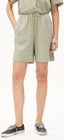 Thumbnail - ARMEDANGELS TEONAA MUSSELIN - Damen Shorts aus Bio-Baumwolle