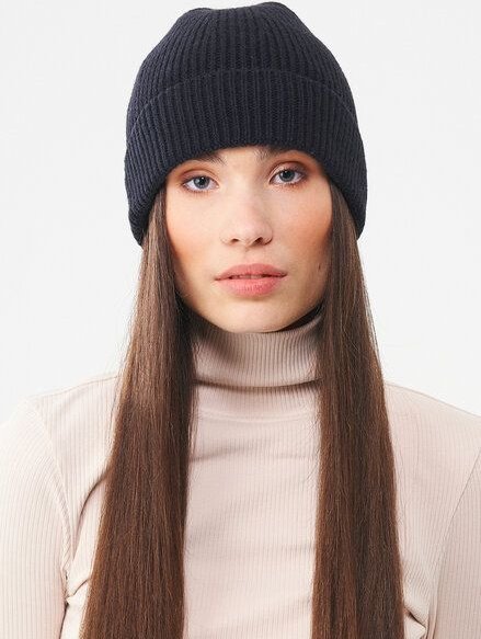 ORGANICATION Unisex Strick-Beanie aus Bio-Merinowolle und Bio-Baumwolle