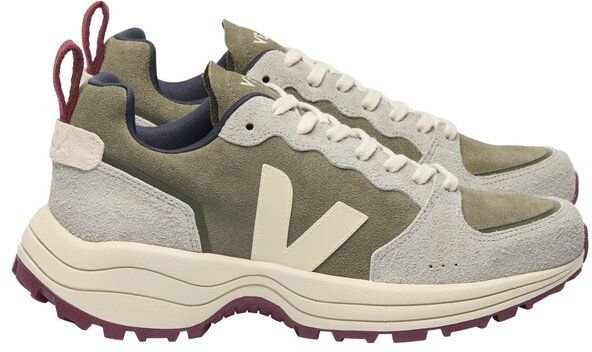 Veja Damen-Sneakers Venturi II VC Suede Kaki Sable
