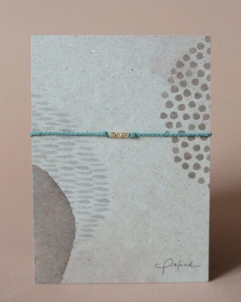 pikfine Freundschaft Armband "Julie" // silber oder vergoldet