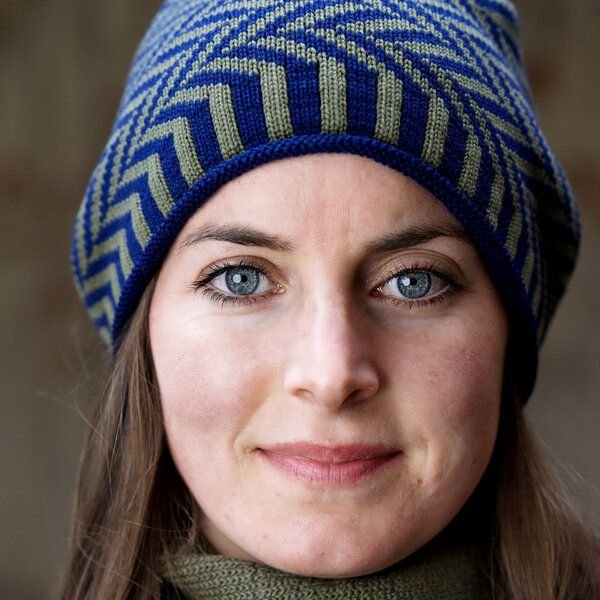 vincente Beany mit Fischgrätmuster