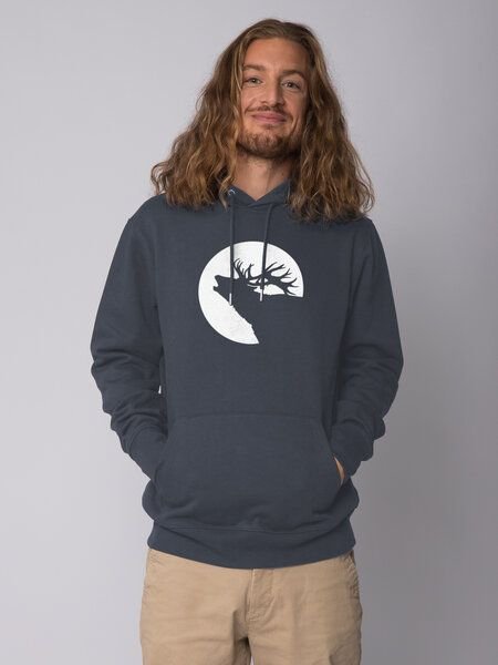 watapparel Hoodie Unisex Röhrender Hirsch