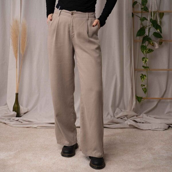 Vresh Clothing Vilissa - Wide-Leg Hose aus TENCEL (TM) Lyocell