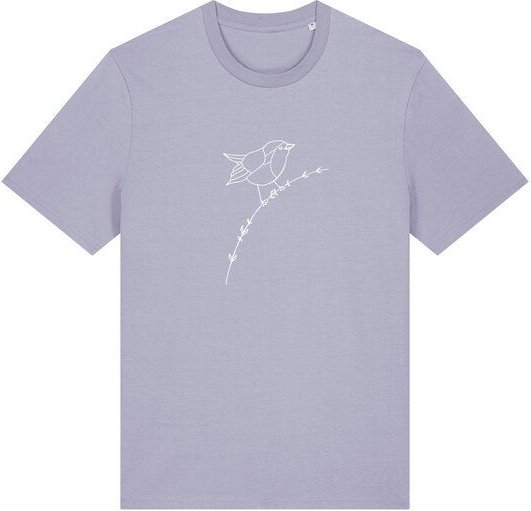 Brandless Basic Bio Unisex T-Shirt Rotkehlchen 180g/m² XXS - 3 XL