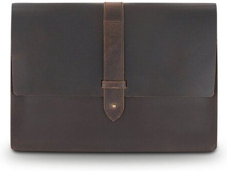 Buckle & Seam Leder Laptop Sleeve Aspen 15 Zoll