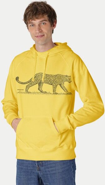 Peaces.bio - handbedruckte Biomode Bio-Herren-Kapuzensweater Leopard