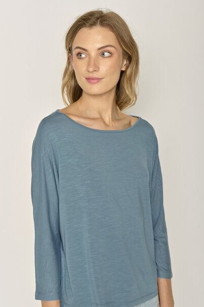 GREENBOMB Basic Simper - Gemütliches Longsleeve aus Viskose (LENZING ECOVERO) Mix / Fair & Vegan