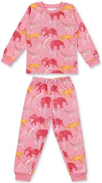 Sense Organics & friends in cooperation with GARY MASH Kinder Schlafanzug aus Biobaumwolle mit Allover Druck