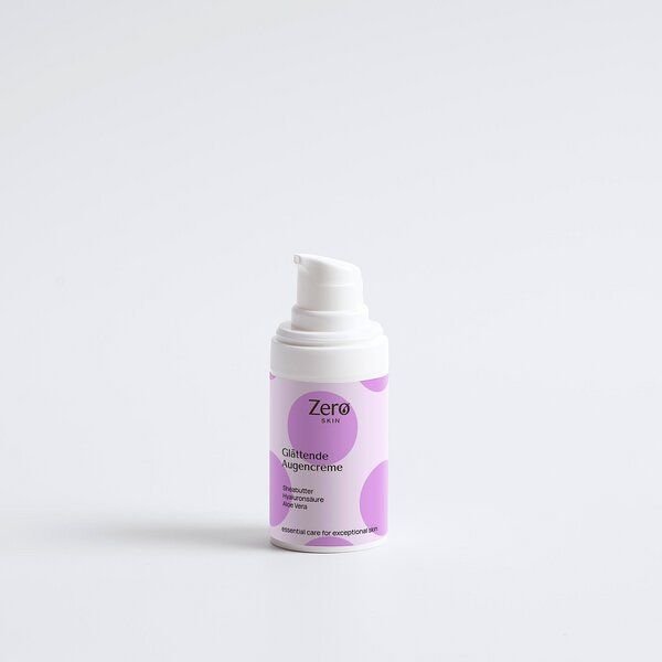 Zero Skin Glättende Augencreme – leichte, seidige Augencreme – feuchtigkeitsspendend, glättend & COSMOS Natural zertifiz...