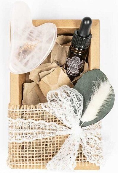 Thumbnail - Jolie au naturel Gua Sha Stein Rosenquarz I Hyaluron Serum I vegan I Vitamin C I Bestseller